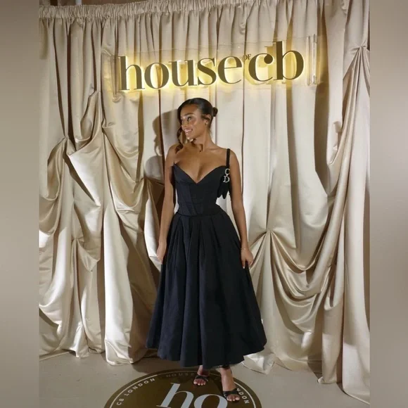 House of CB Lady Corset Midi Dress